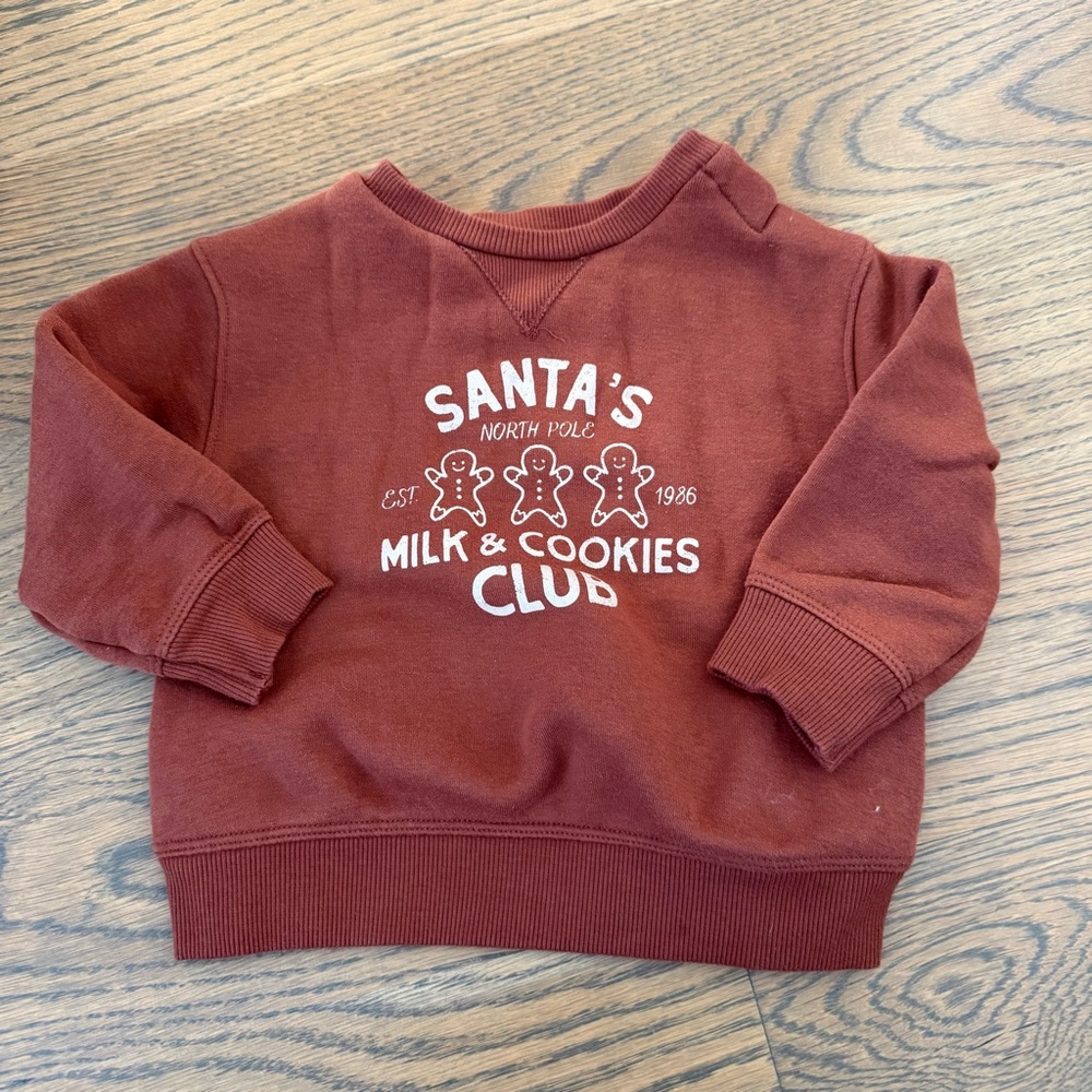 Little co reindeer sweatshirt